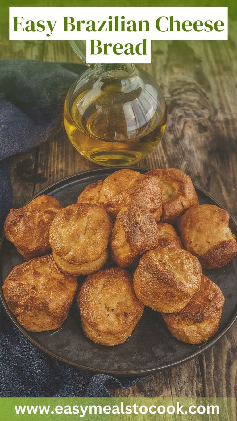 Easy Brazilian Cheese Bread – Easy Meals To Cook