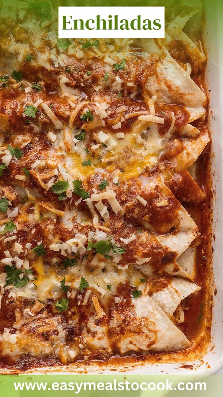 Enchiladas – Easy Meals To Cook