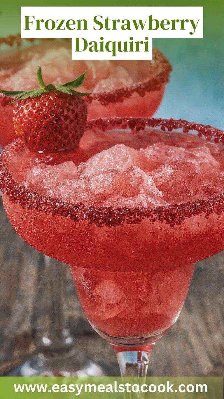 Frozen Strawberry Daiquiri – Easy Meals To Cook