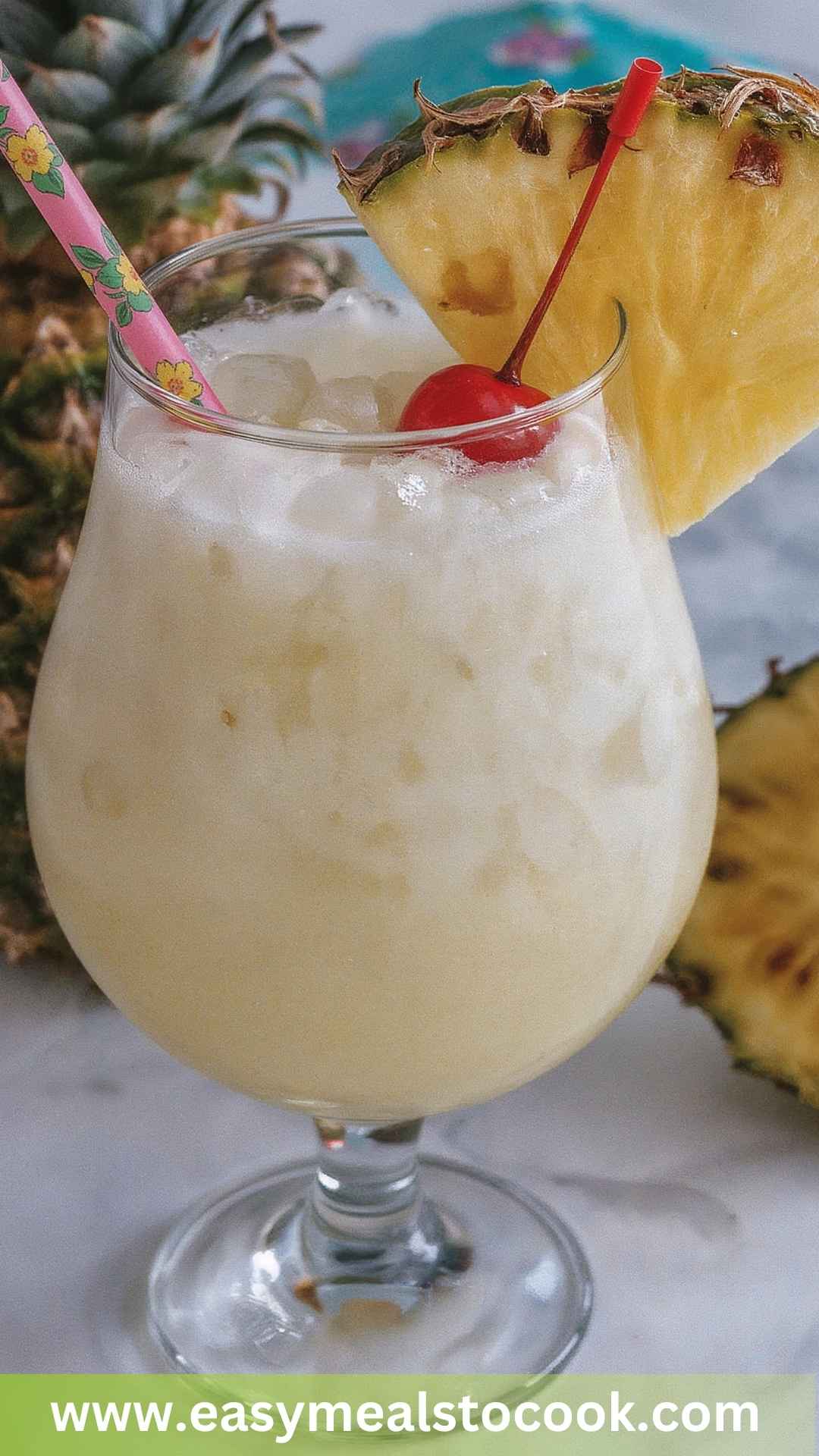 How to Make Blender Piña Colada