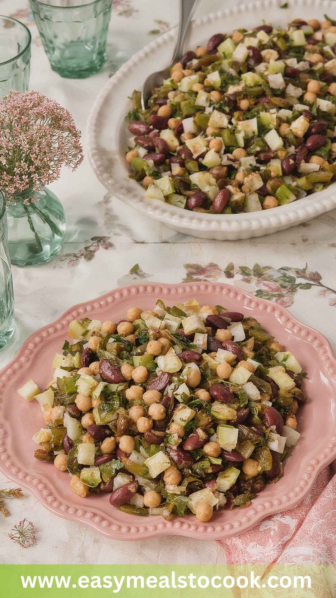 How to Make Three Bean Salad