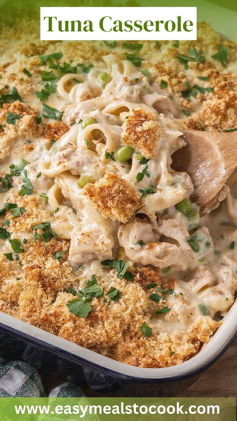 Tuna Casserole – Easy Meals To Cook