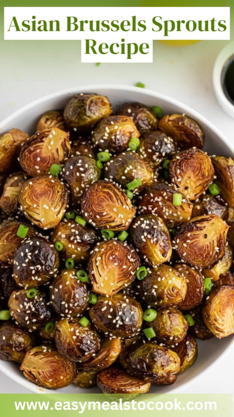 Asian Brussels Sprouts Recipe – Easy Meals To Cook