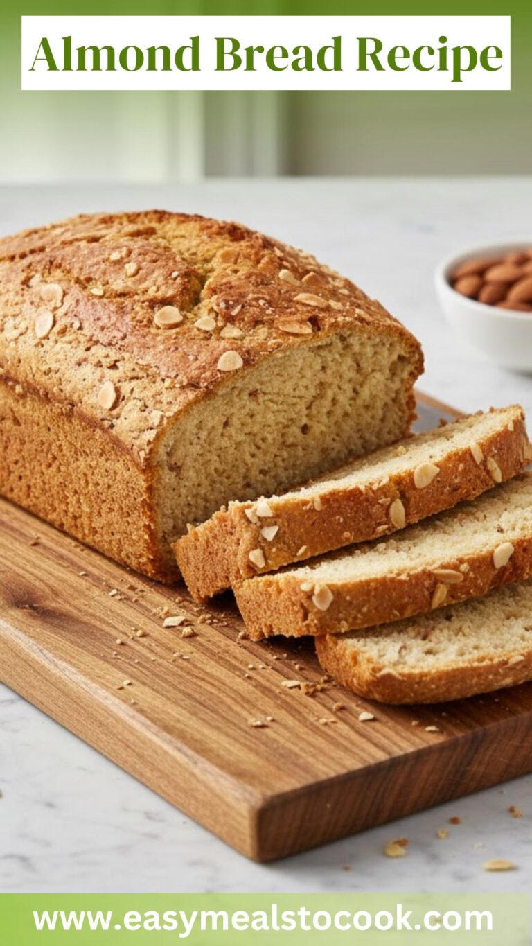 Almond Bread Recipe – Easy Meals To Cook
