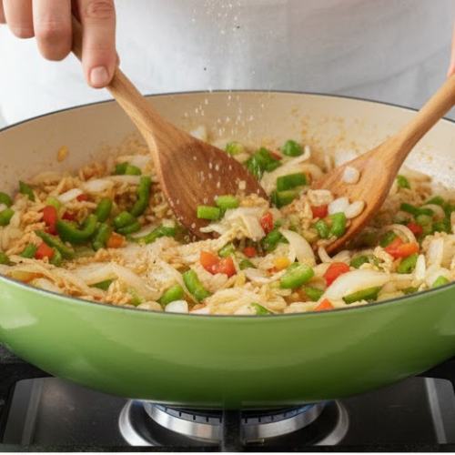 Step 1: Sauté the Aromatics