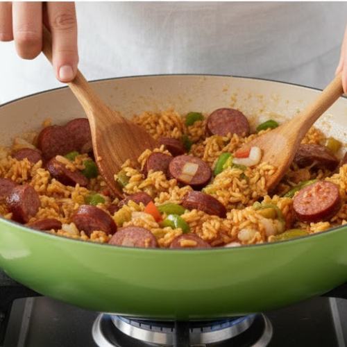 Step 2: Add the Sausage