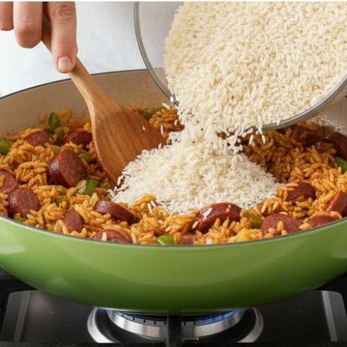 Step 4: Add the Rice