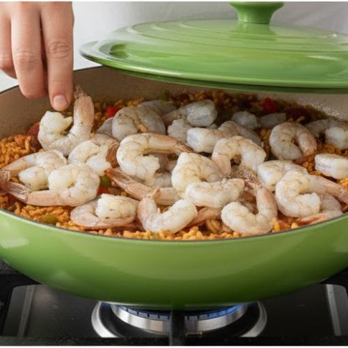 Step 6: Cook the Shrimp