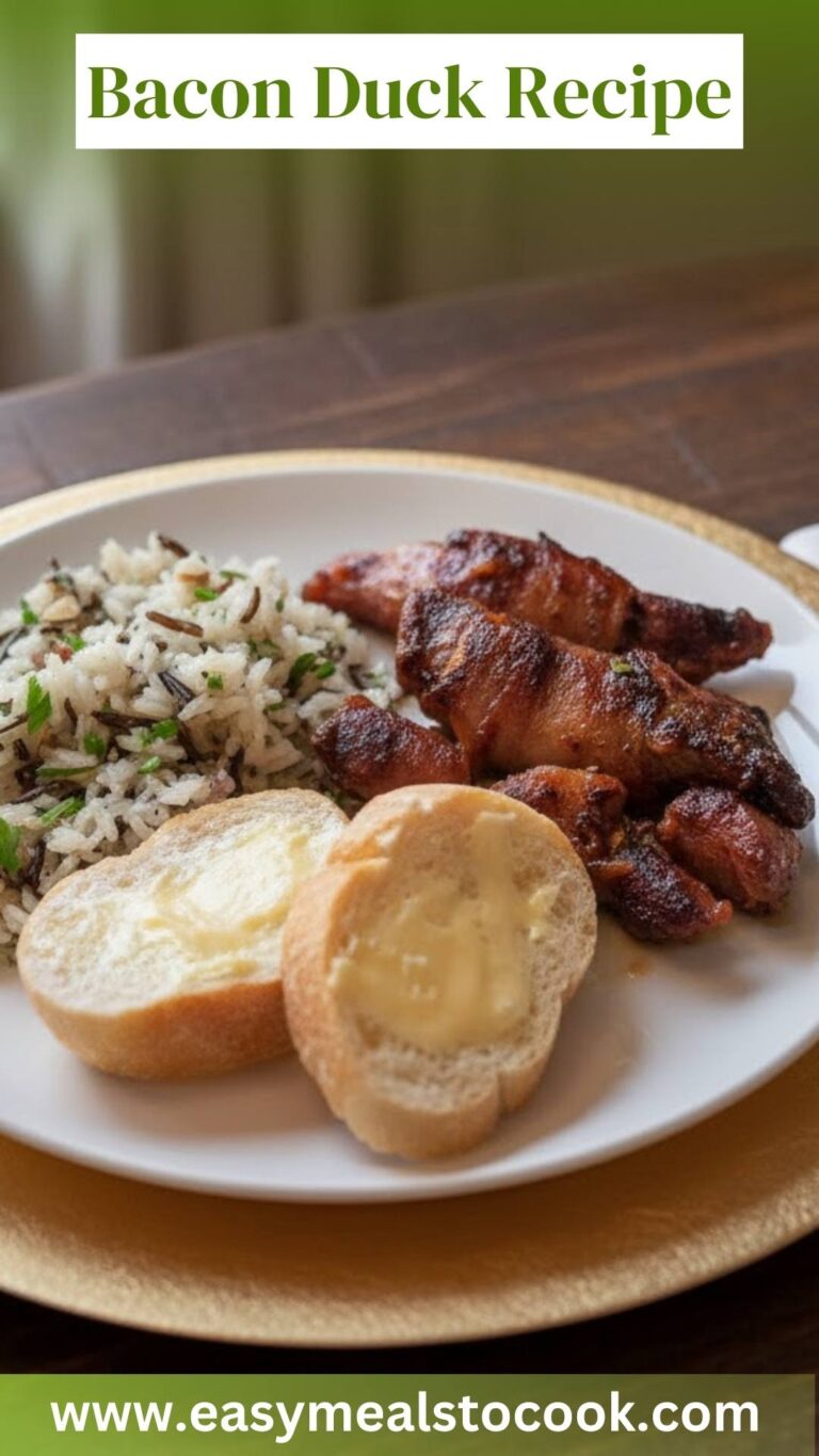 Bacon Duck Recipe – Easy Meals To Cook