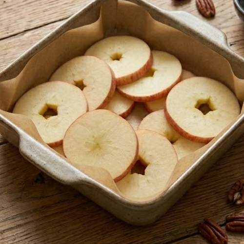 Step 4: Arrange the Apple Slices Step 4: Arrange the Apple Slices