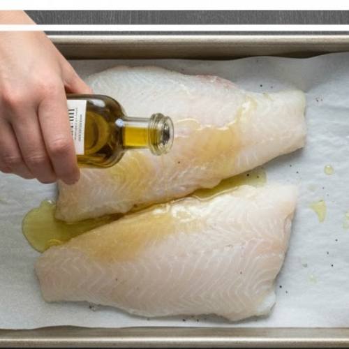 Step 3: Drizzle with Olive Oil Step 3: Drizzle with Olive Oil