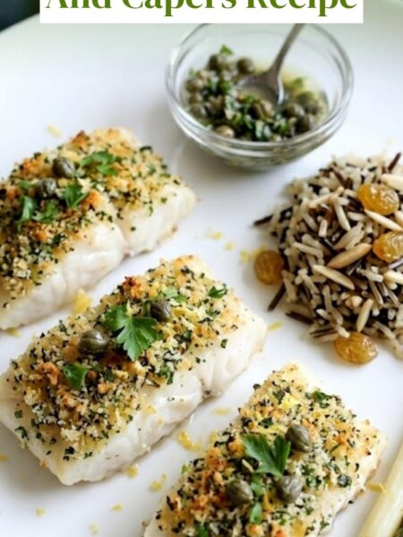 Baked Cod With Lemon And Capers Recipe