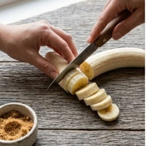 Step 1: Prepare the Bananas Step 1: Prepare the Bananas