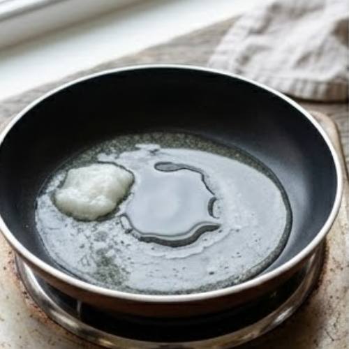 Step 2: Heat the Pan Step 2: Heat the Pan