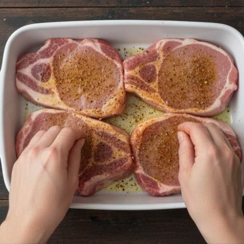 Step 3: Season the Pork Chops