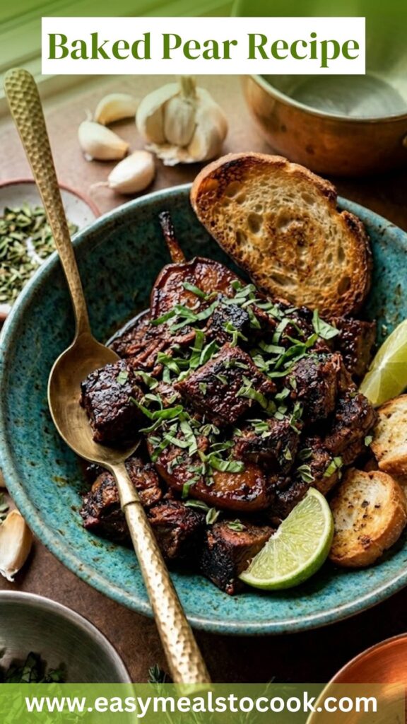 Baked Pear Recipe Baked Pear Recipe