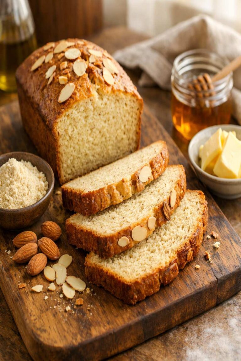 Almond Flour Gluten Free Bread Recipe
