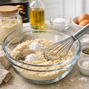 Almond Flour Pizza Dough Recipe step 1