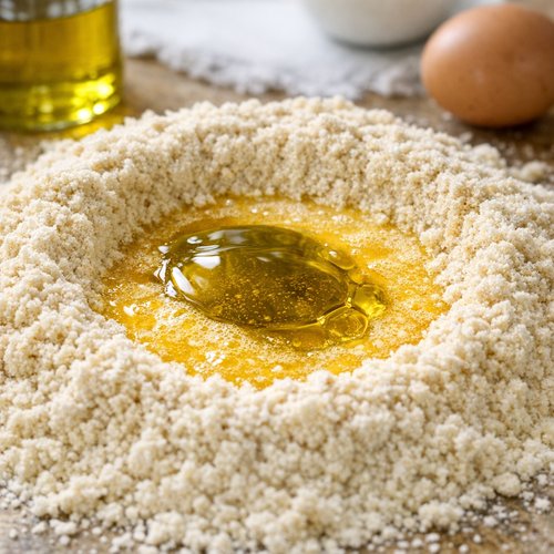 Step 2: Create a Well and Add Your Wet Ingredients