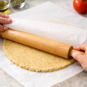 Almond Flour Pizza Dough Recipe step 4