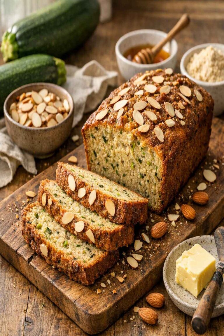 Almond Flour Zucchini Bread Recipe