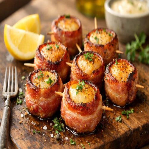 Bacon Wrapped Scallop Recipe
