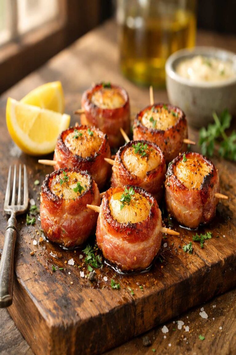 Bacon Wrapped Scallop Recipe