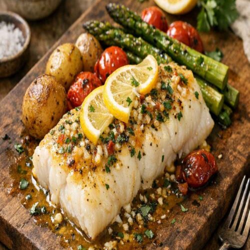 Baked Cod Fillet Recipe