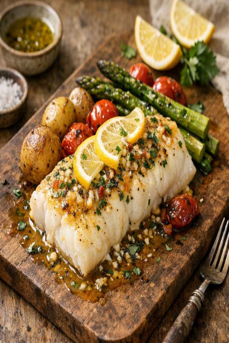 Baked Cod Fillet Recipe