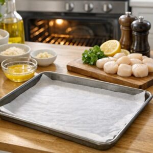 Baked Scallop Recipe step 1