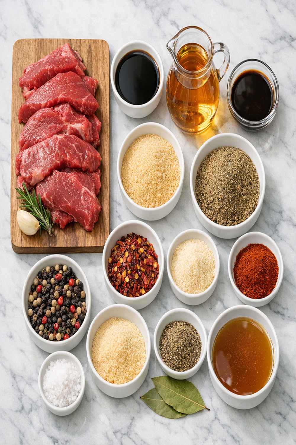 Beef Jerky No Sugar Recipe ingredients