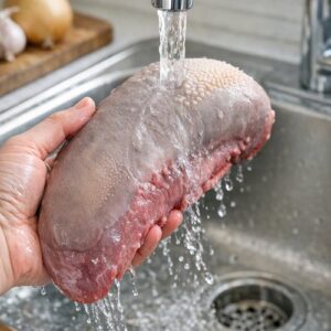 Beef Tongue Recipe Mushroom Sauce step 1