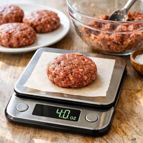Step 3: Form Four Perfect Patties
