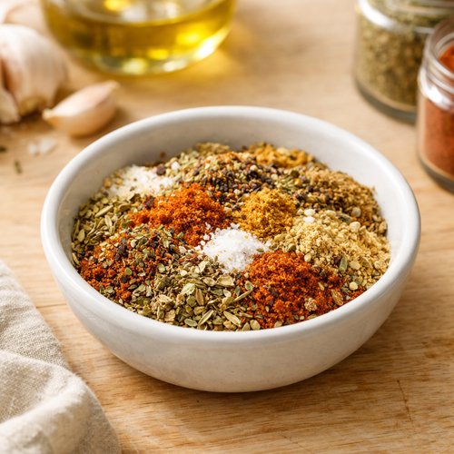 Step 1: Prepare Your Spice-Herb Mixture (2 minutes)