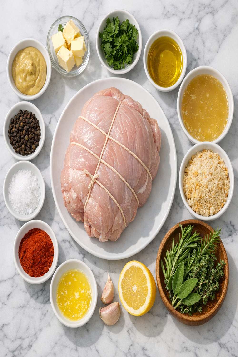 Boneless Turkey Breast Recipe ingredients
