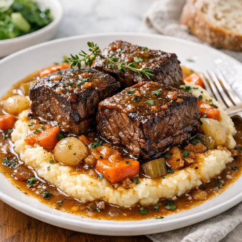 Step 10: Plate and Serve With Gravy