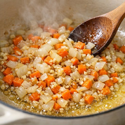 Step 2: Sauté the Aromatics Until Fragrant