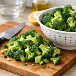 Broccoli Microwave Recipe step 1