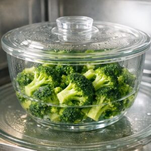 Broccoli Microwave Recipe step 2