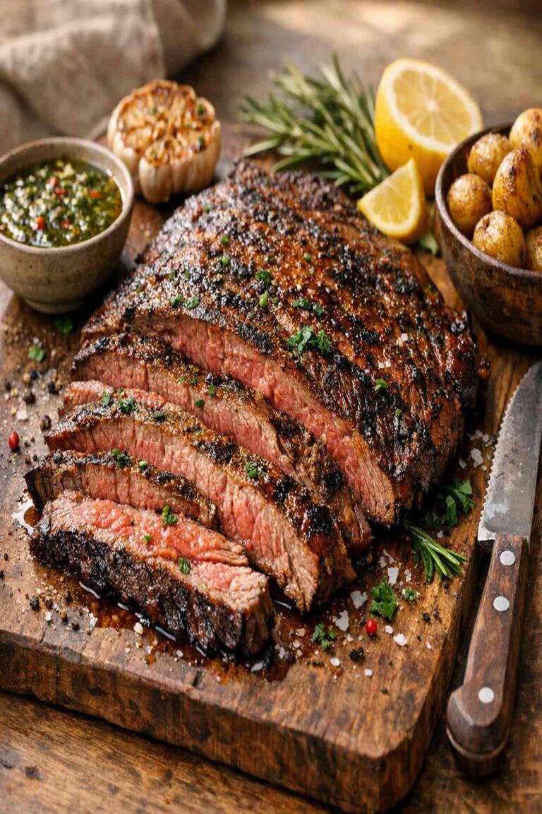 Broiled Flank Steak Recipe