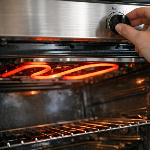 Step 1: Position Your Oven and Preheat the Broiler