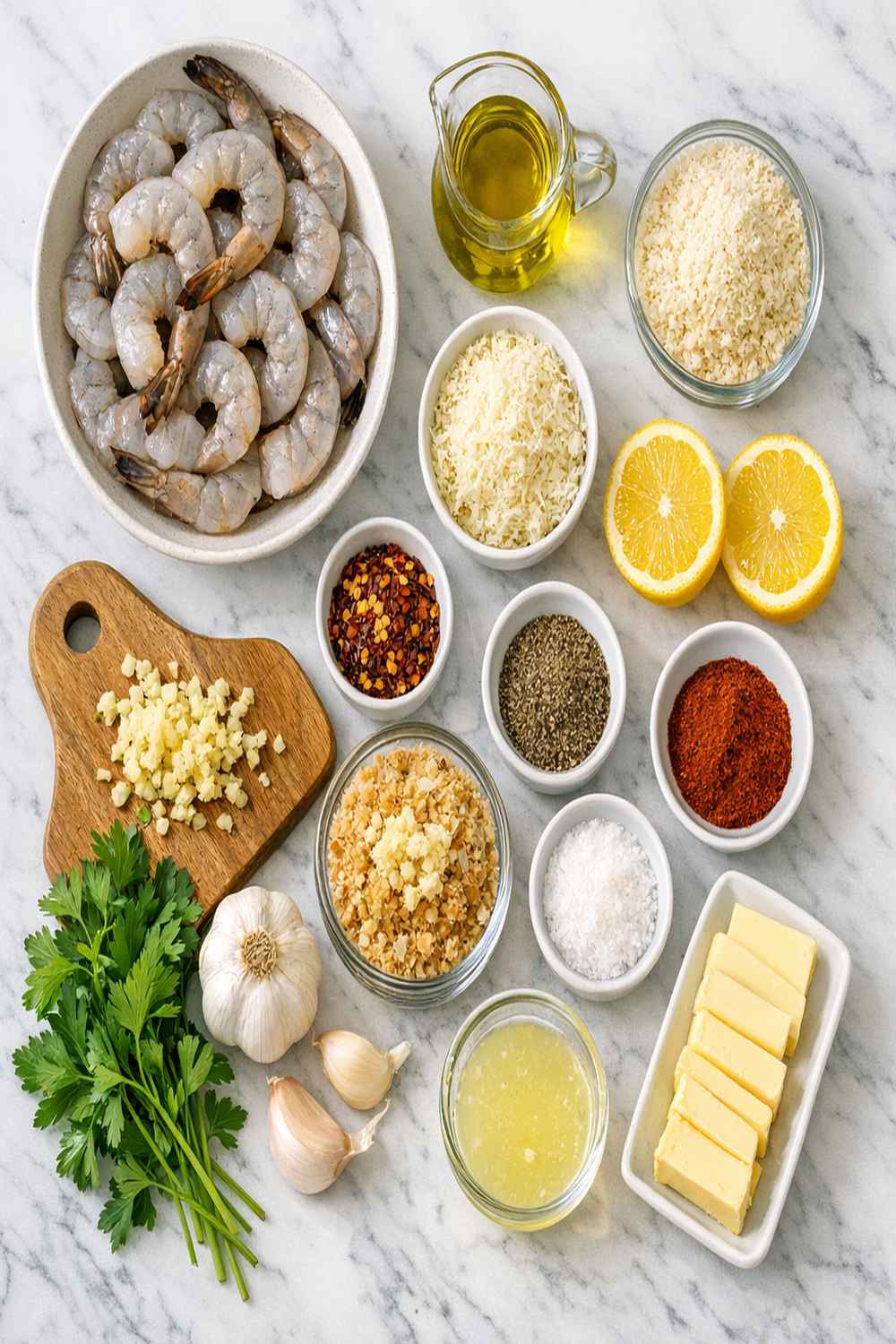 Baked Shrimp Recipe ingredients