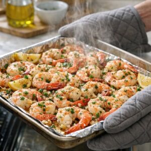 Garlic Butter Baked Shrimp Recipe step 7
