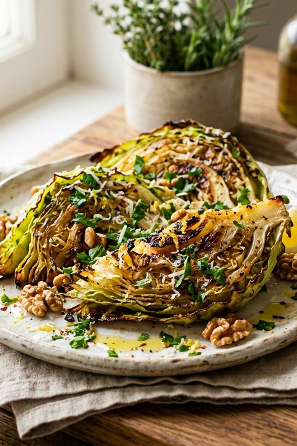 Cabbage Roasted Oven Recipe